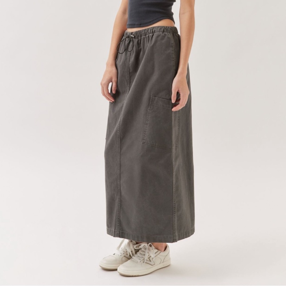 Urban Outfitters Cargo Midi Skirt